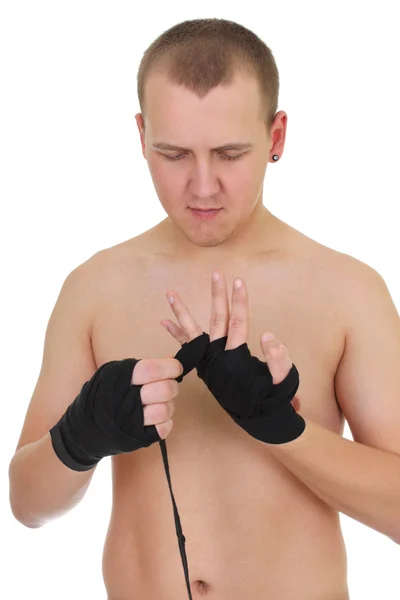 Preparation for fight — Stock Photo, Image
