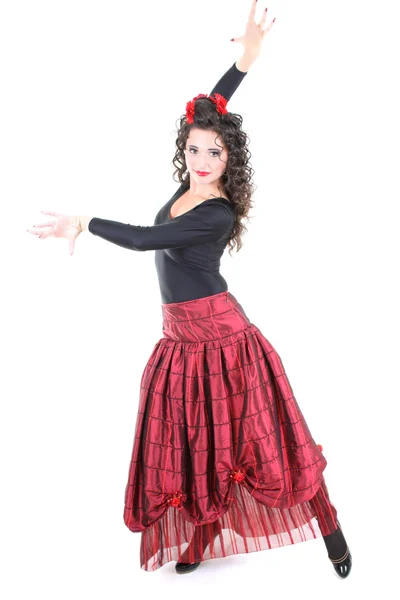 Іспанська танцівниці — стокове фото