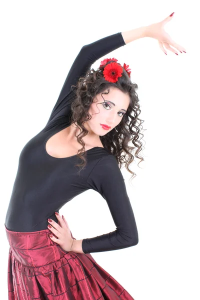 Spanische Tänzerin — Stockfoto