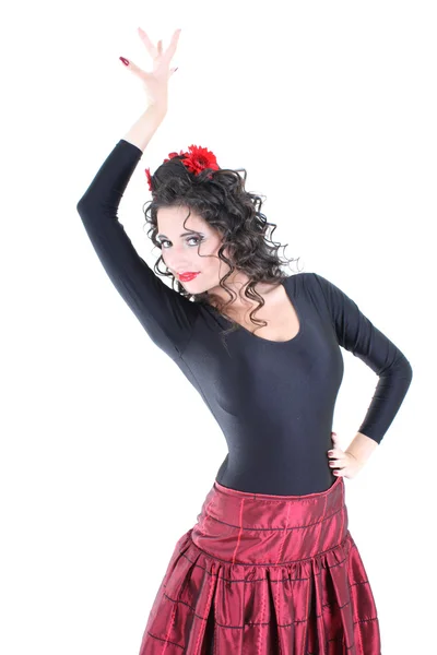 Španělská tanečnice — Stock fotografie