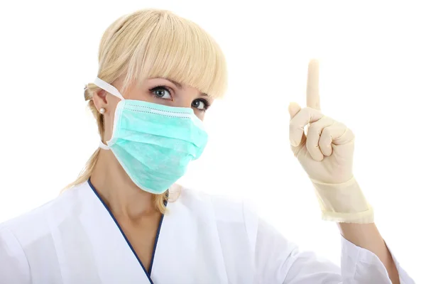 Woman doctor have an idea — Stock Photo, Image