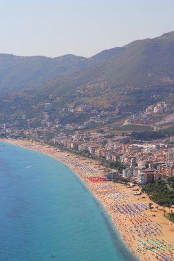 Alanya'da şeridinin görünüm