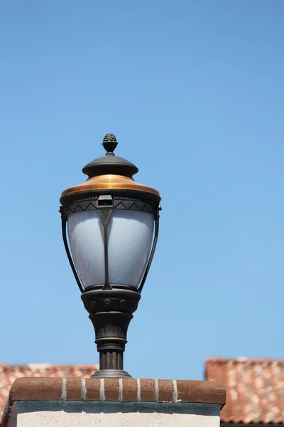 Metal retro lantern — Stock Photo, Image