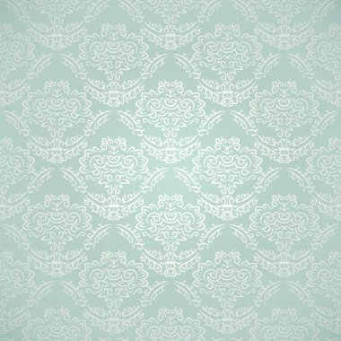 Damask seamless pattern clipart