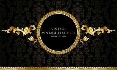 Vintage frame clipart