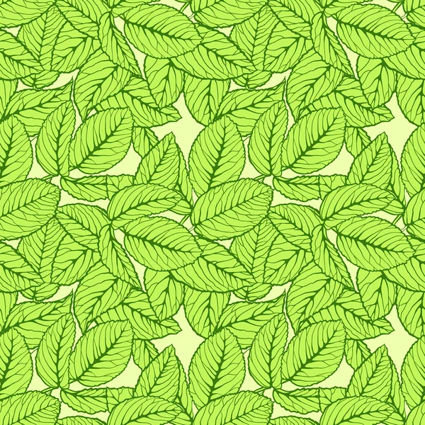 Leaf seamless pattern — Stock Vector