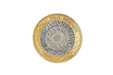 Two pound coin clipart