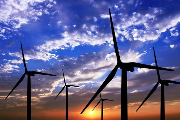 Wind turbine generator — Stockfoto