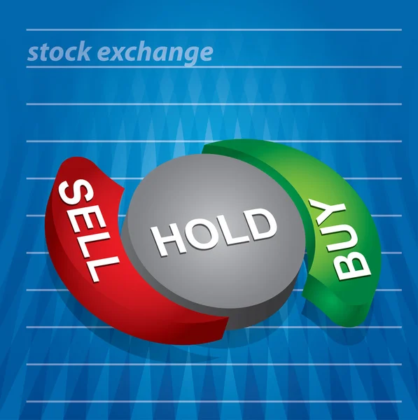 Börsen diagram — Stockfoto