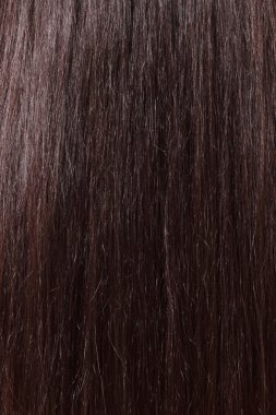 Hair sleek brown-haired female clipart
