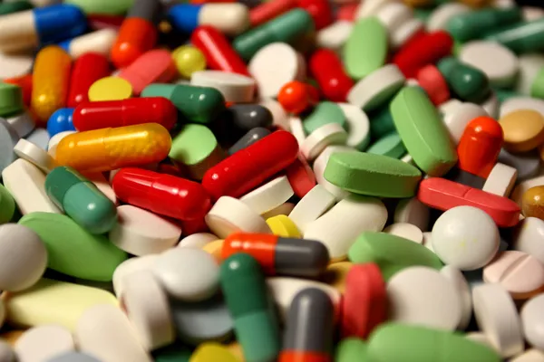 Coloridas píldoras —  Fotos de Stock