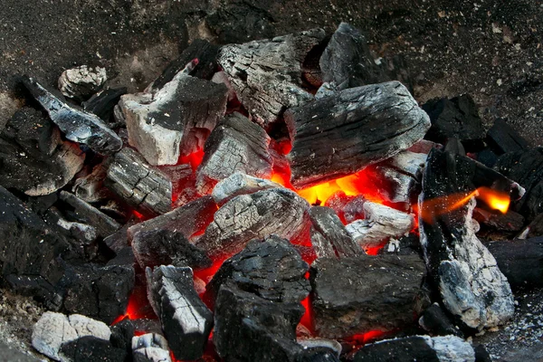 烧烤煤-3 — 图库照片