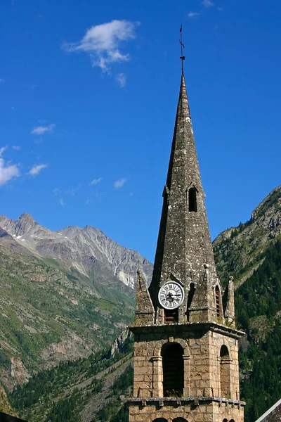 Kirche in Venosc — Stockfoto