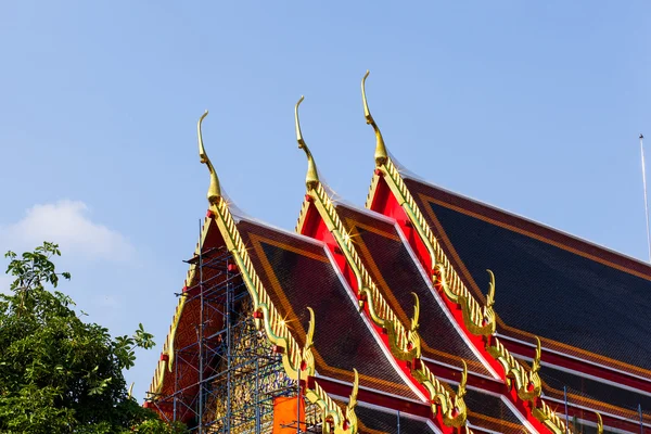 Thai templom tető. — Stock Fotó