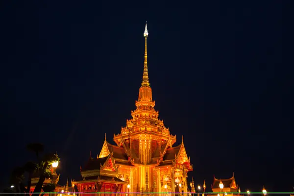 Progettazione edilizia tailandese . — Foto Stock