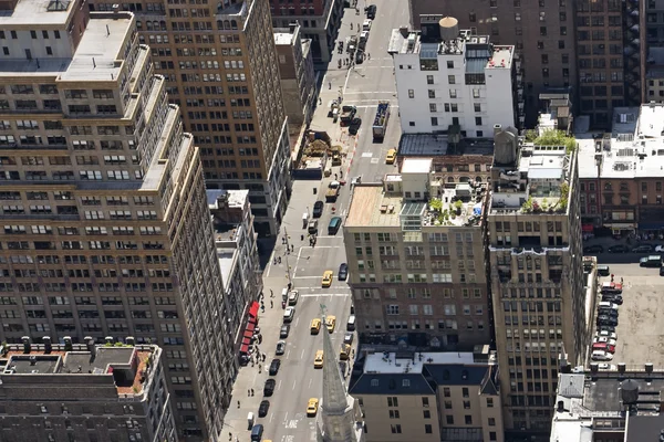 Vue vers le bas de l'Empire State Building — Photo
