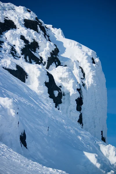 Góry hibiny w zimie — Zdjęcie stockowe