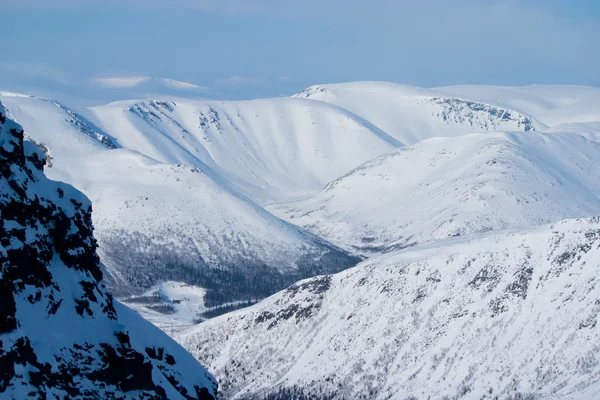 Montañas Hibiny en invierno —  Fotos de Stock