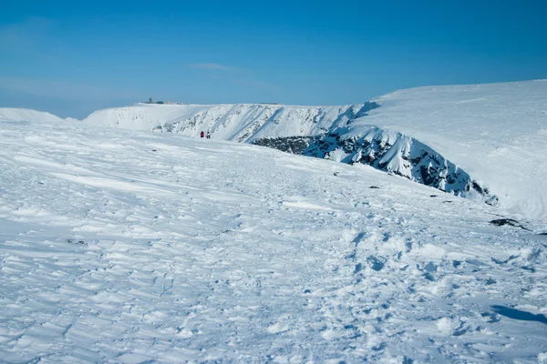 Hibiny hory v zimě — Stock fotografie