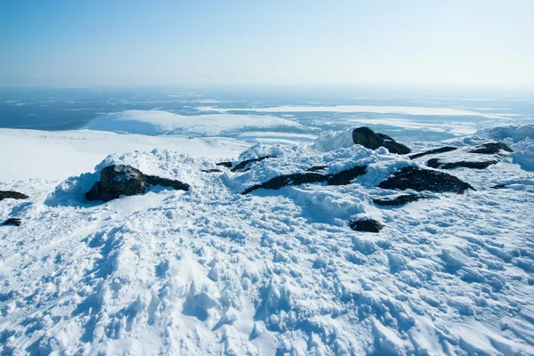 Montañas Hibiny en invierno — Foto de Stock