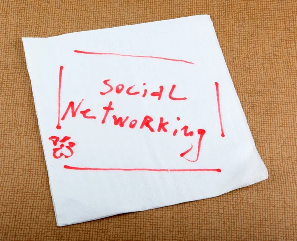 Soziale Netzwerke — Stockfoto
