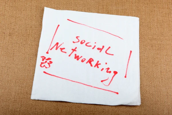 Sociale netwerken — Stockfoto