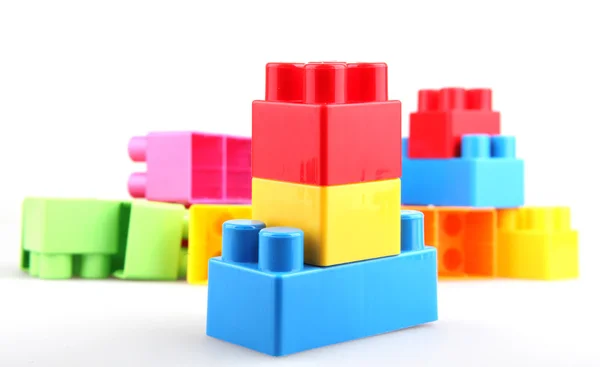 プラスチック ビルディング ブロック — ストック写真