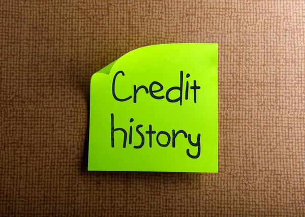 Historia del crédito —  Fotos de Stock