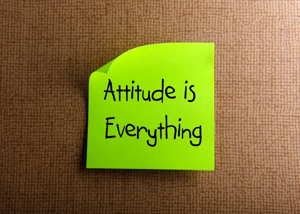 Attitude is Everything — Stock Photo, Image