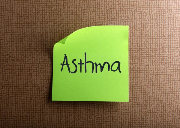 Astma – stockfoto