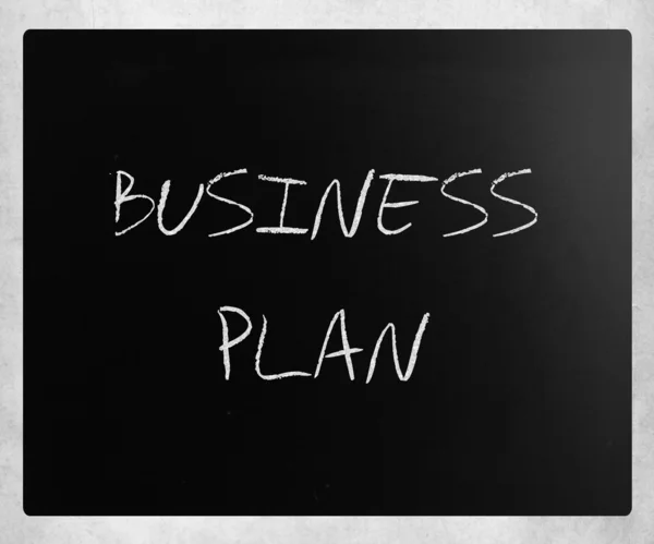 Biznes plan — Zdjęcie stockowe