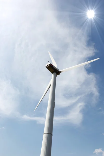 stock image Eco power, wind turbines