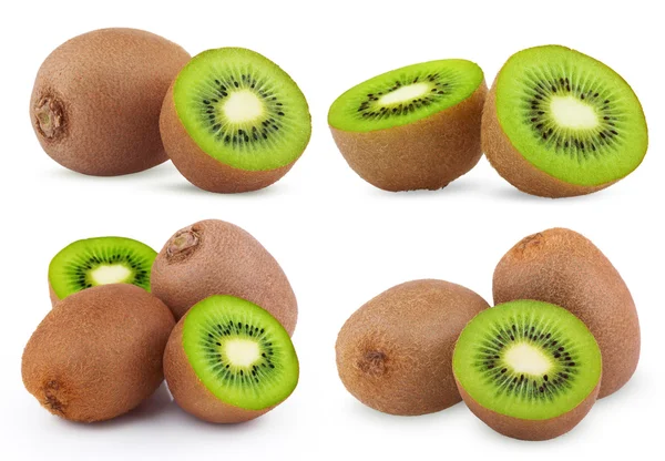 Uppsättning av mogen kiwi frukt — Stockfoto
