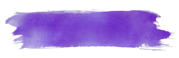 Violet stroke of paint brush — Stock Photo, Image