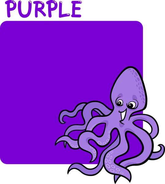 Цвет фиолетовый и пурпурный — стоковый вектор