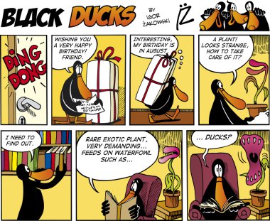 Black Ducks Comics episode 74 clipart