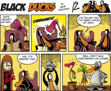 Black Ducks Comics episode 75 clipart