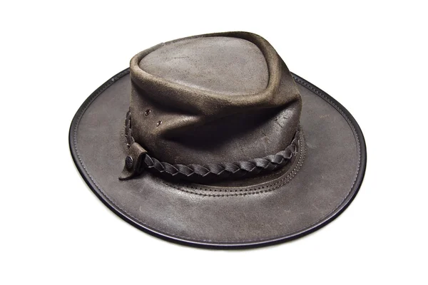 Chapéu de couro australiano — Fotografia de Stock