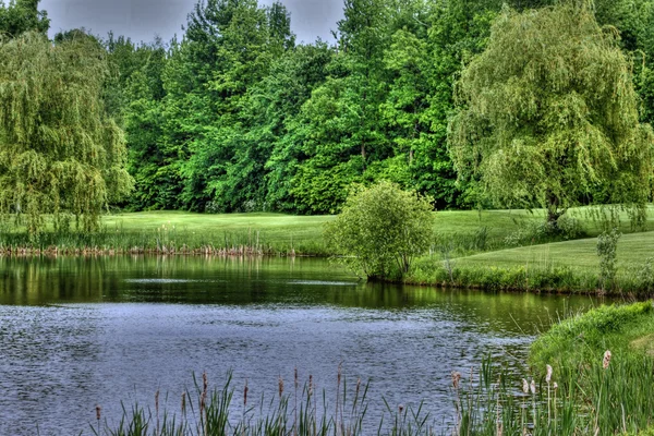 Golf landskap — Stockfoto