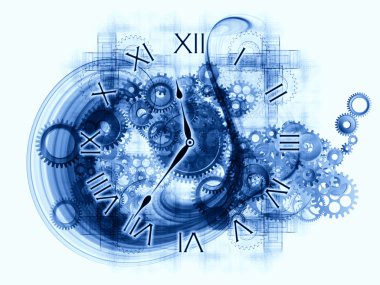 Internals of time clipart