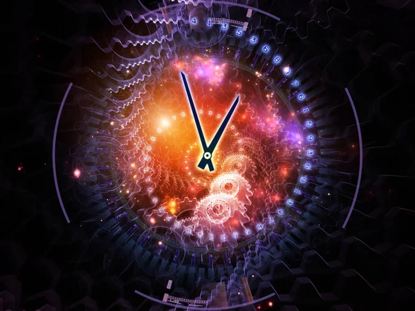 Abstract clock background — Stock Photo, Image
