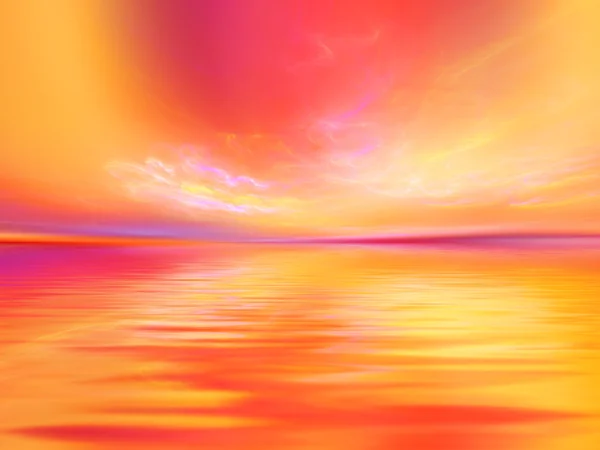 Vivid Sunset — Stock Photo, Image