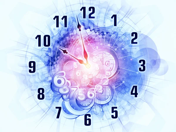 Clock dynamic — Stock Photo, Image