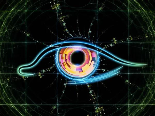 Auge der Singularität — Stockfoto