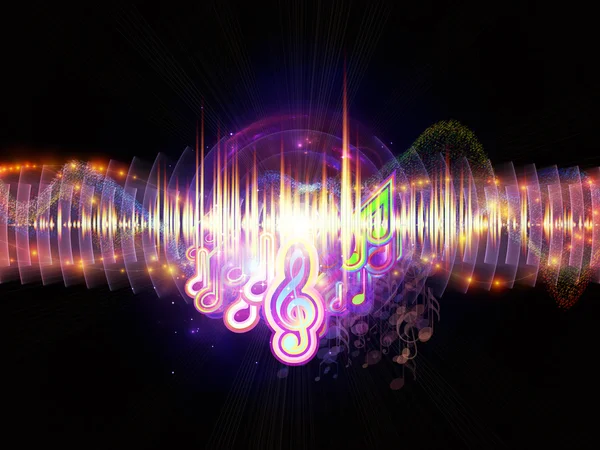 Muzyczne energii — Zdjęcie stockowe