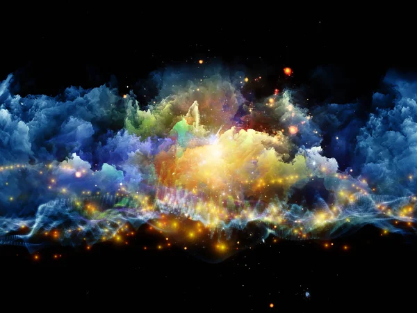 Spumă fractală vibrantă — Fotografie, imagine de stoc