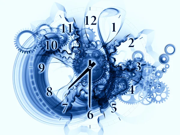 Exploded clock — Stock Photo, Image