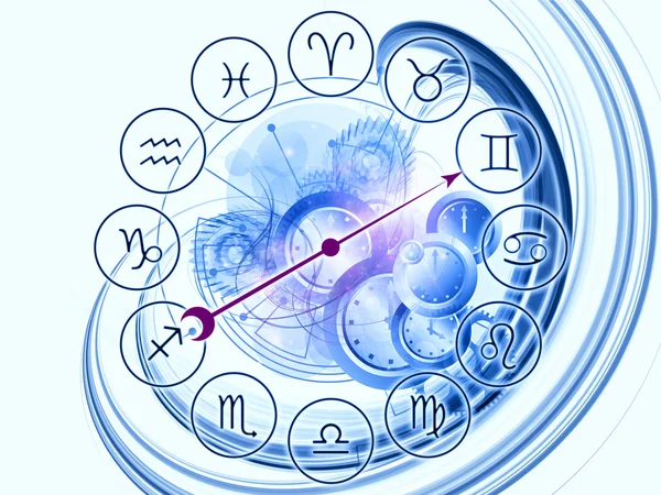 Insidan av zodiac — Stockfoto