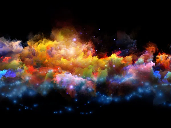 Nebulosas de espuma fractal —  Fotos de Stock