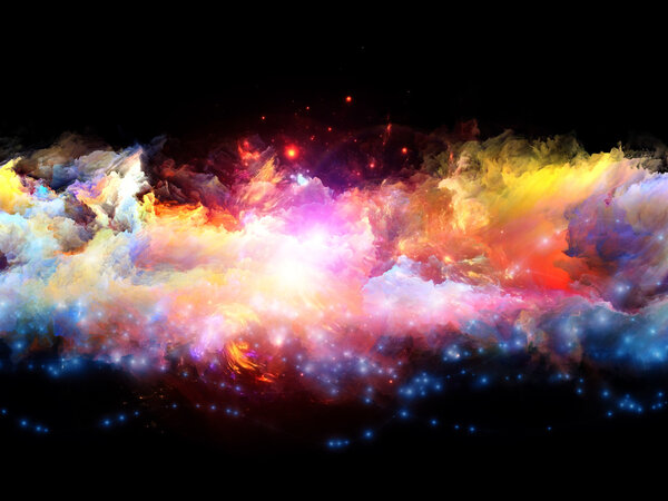 Трехмерные фрактальные облака
